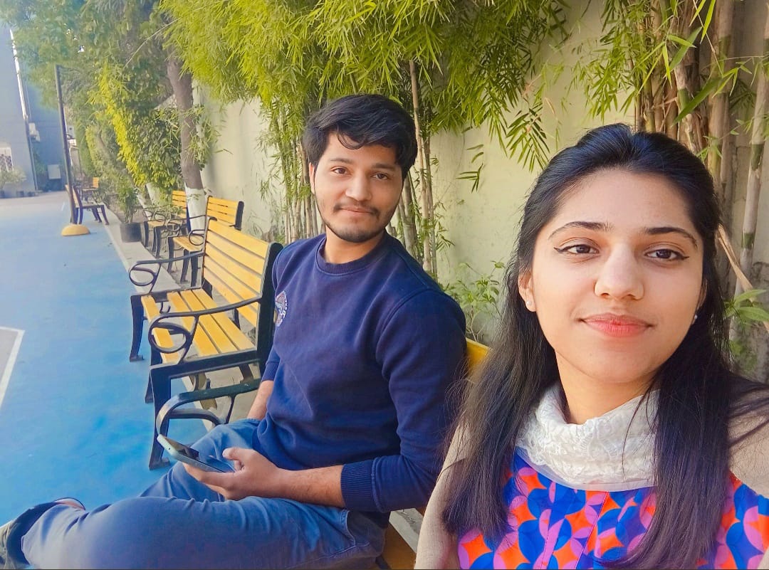 The first time we met on campus